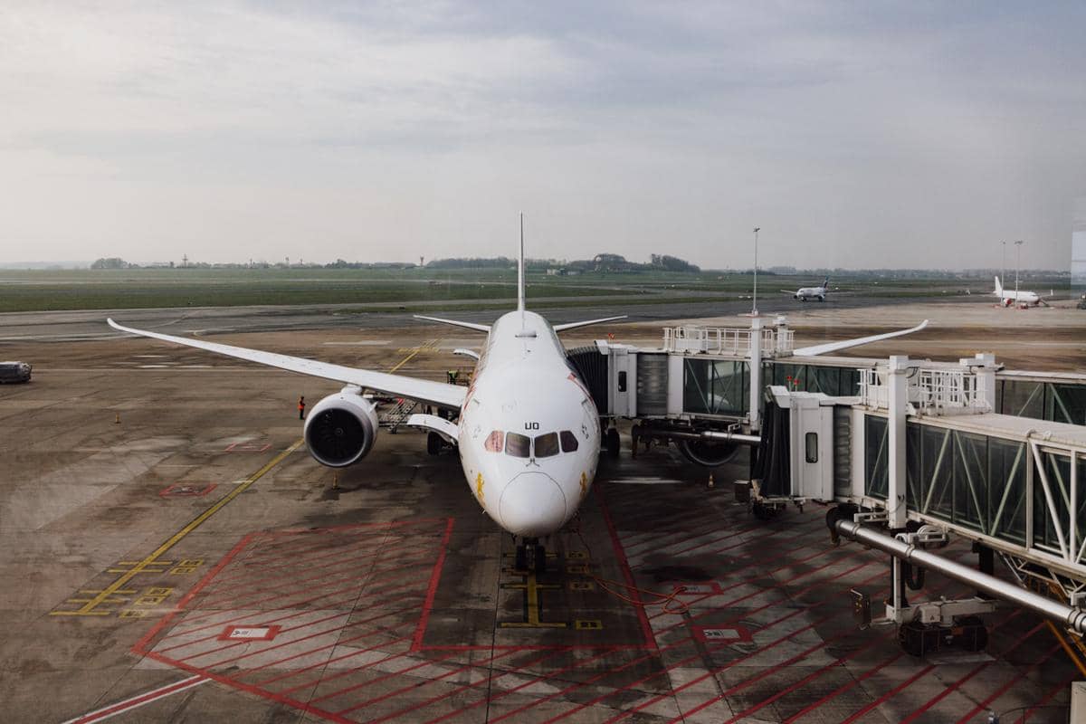 ilustrasi suasana bandara
