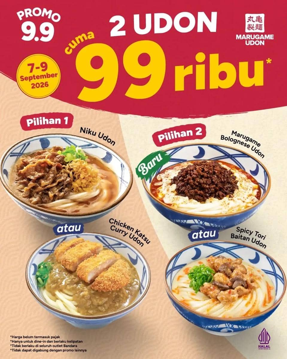 Daftar promo 9.9 kuliner