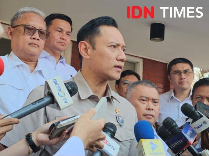Potret Agus Harimurti Yudhoyono selaku Menko Infrastruktur dan Pembangunan Kewilayahan dalam sebuah kesempatan.