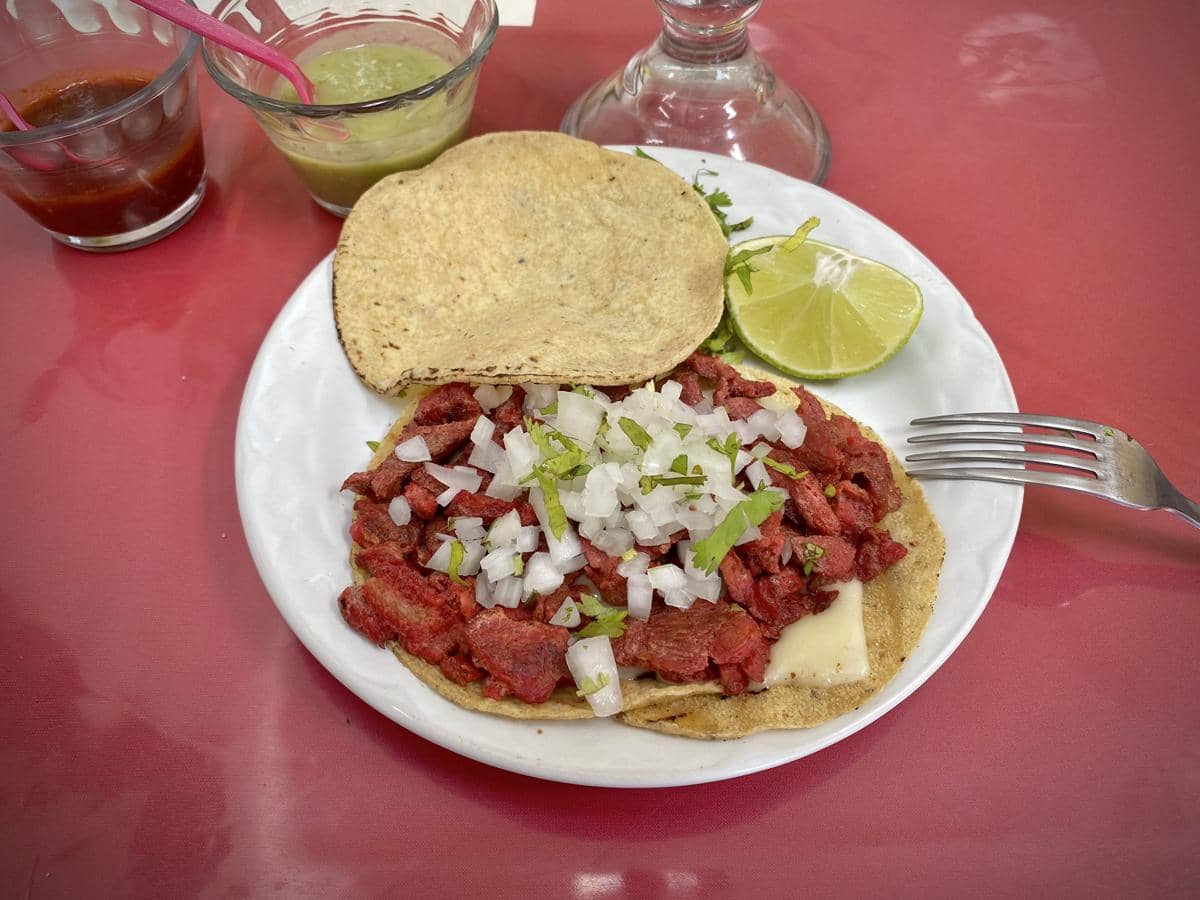 ilustrasi taco al pastor
