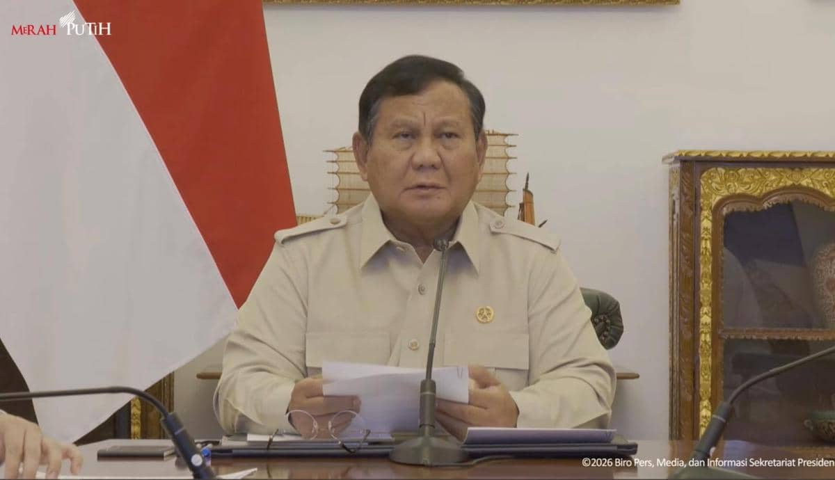 Gempa hingga Erupsi di Indonesia, Prabowo: Takdir Negara di Ring of Fire