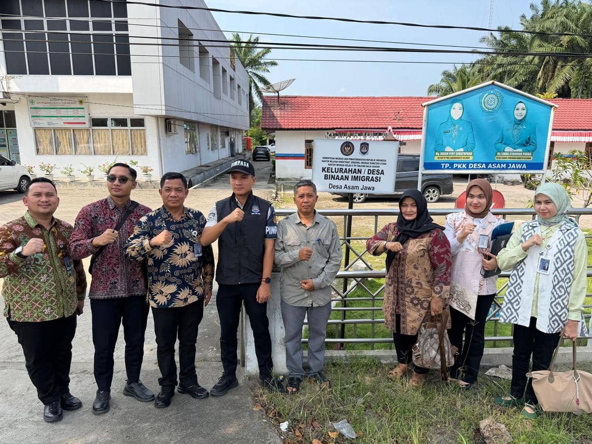 Imigrasi Sumut Perkuat Pengawasan Keimigrasian Melalui Desa Binaan