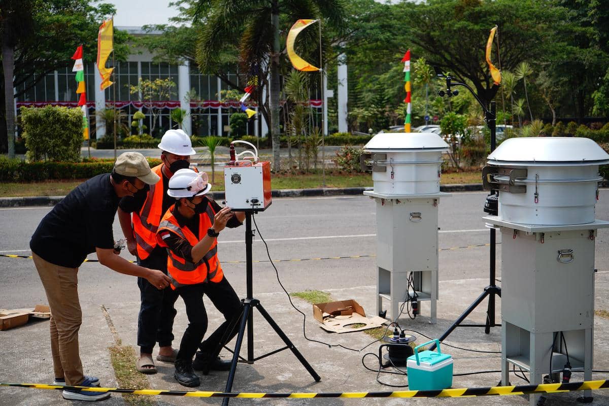 Erupsi GAK, Kondisi Partikulat Luar Ruangan Itera Kategori Tak Sehat