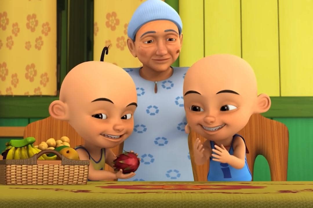 5 Pelajaran Episode Hasil Tempatan Upin & Ipin, Pentingnya Makan Buah!