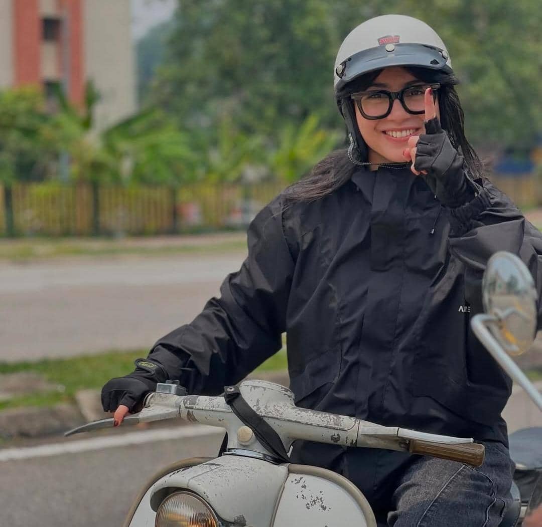 Sintya Marisca sunday ride di Janda Baik, Pahang