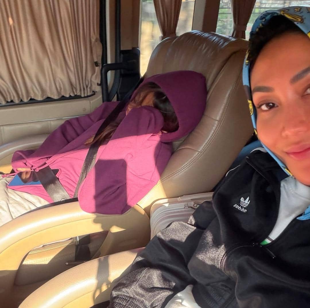 Ayu Dewi road trip ultah ke-42