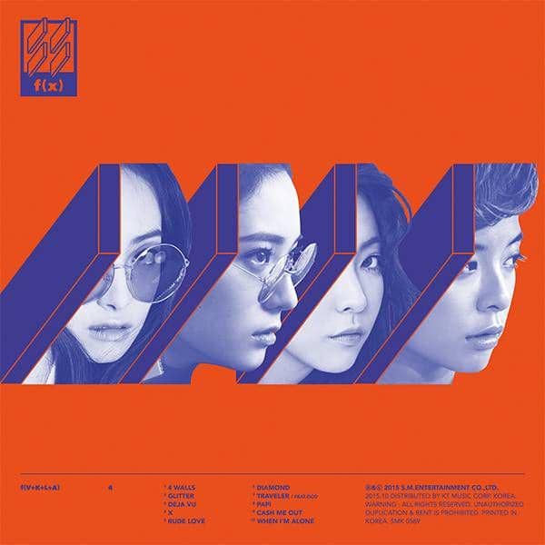 cover lagu 'Deja Vu" milik f(x)