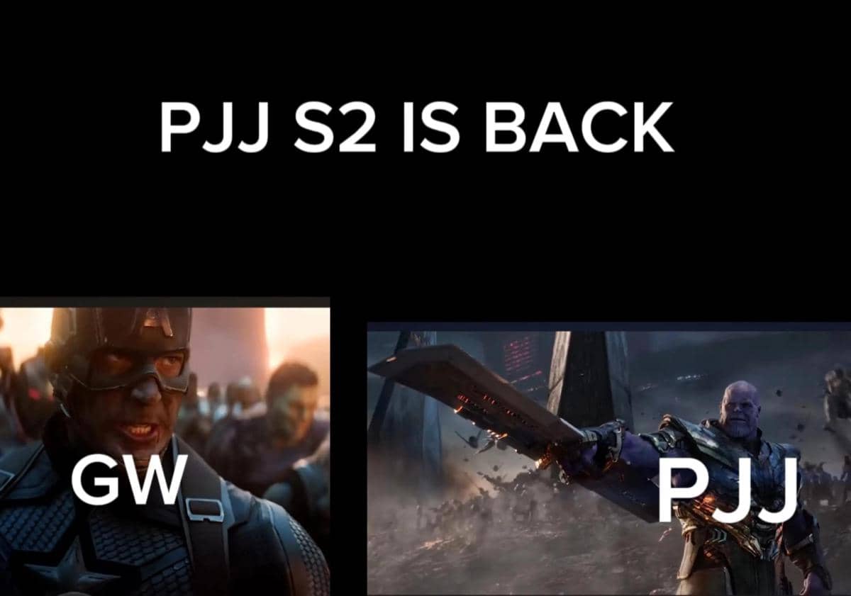 Tangkapan layar meme tentang pembelajaran jarak jauh (PJJ) yang diunggah oleh akun TikTok @7seas190.