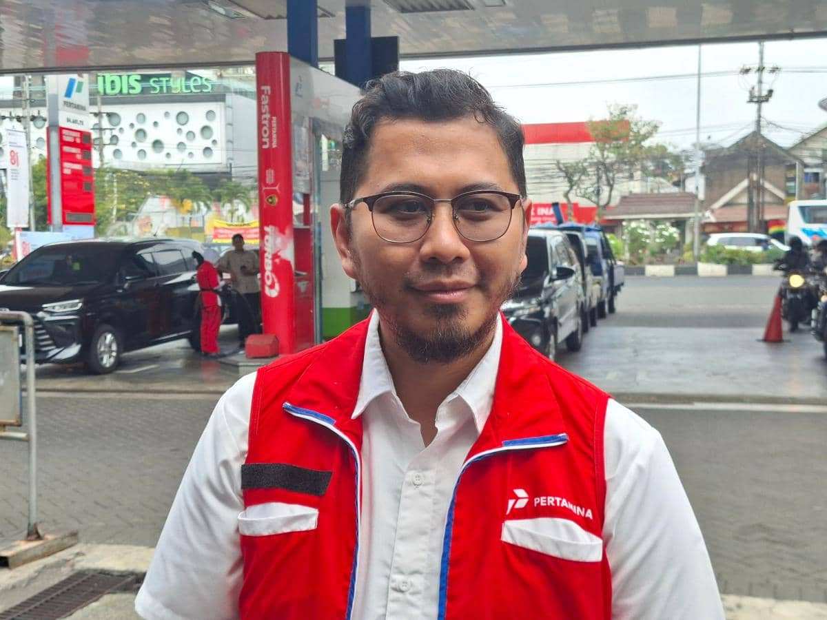 Imam Rizki, Sales Branch Manager Pertamina Fuel 1 Malang, dalam dokumentasi IDN Times Rizal Adhi Pratama.