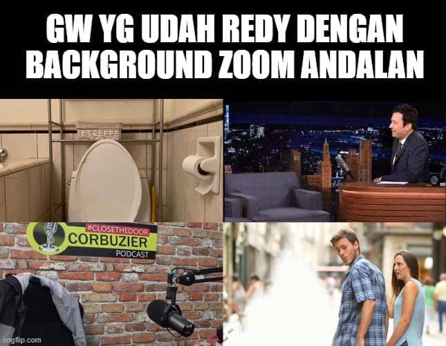 Meme PJJ dari akun TikTok @7seas190 berisi humor tentang pengalaman selama pembelajaran jarak jauh.