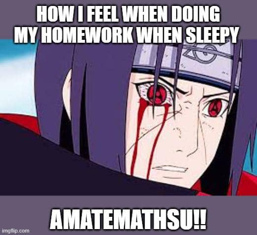 meme Naruto tentang PR