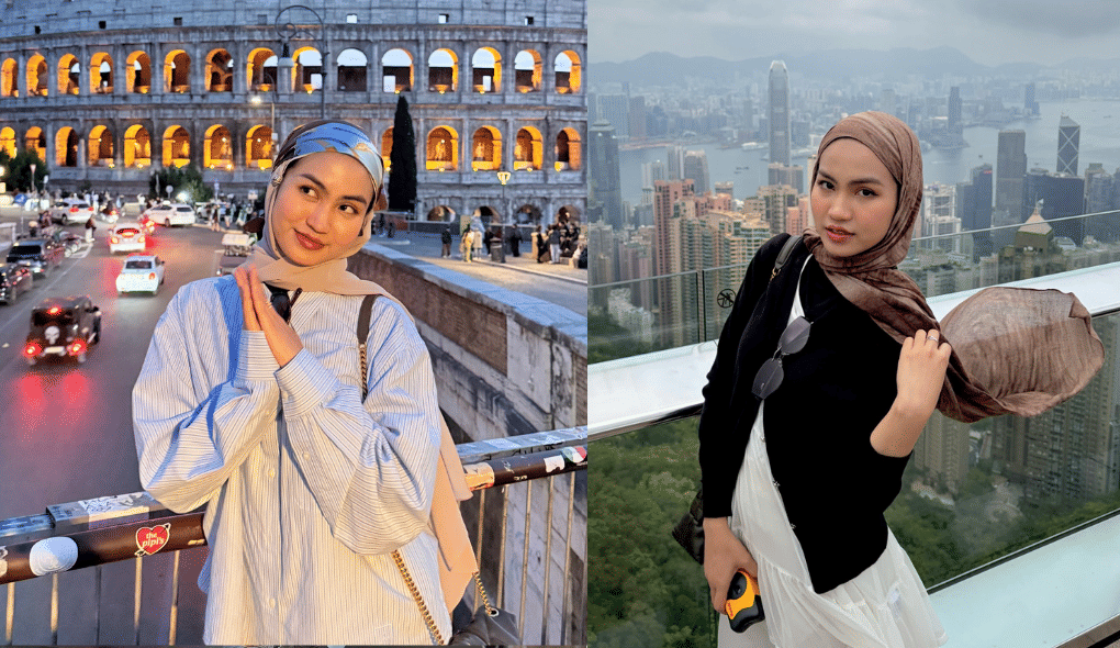 11 Gaya Hangout Pakai Pashmina ala Xaviera Putri, Gen Z Abis!