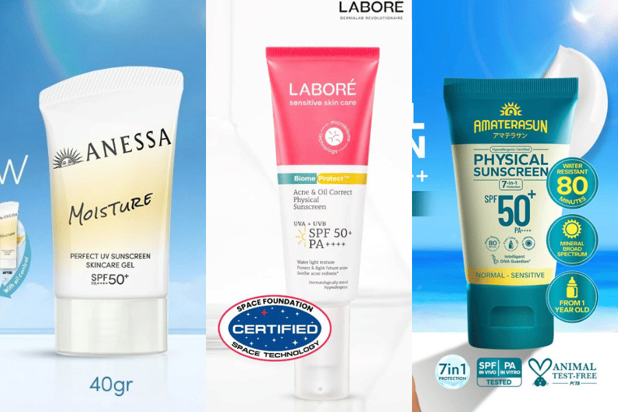 7 Sunscreen untuk Kulit Berminyak dan Jerawat untuk Liburan Outdoor