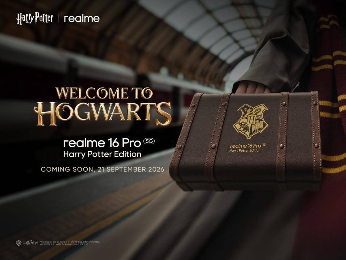 realme dan Warner Bros Perkenalkan Kolaborasi Smartphone Harry Potter!