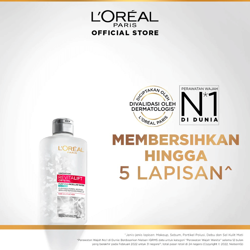L'Oréal Paris Revitalift Crystal Purifying Micellar Water