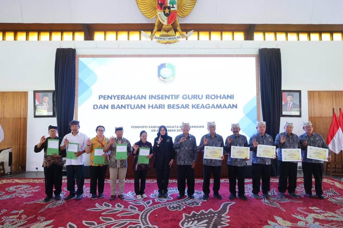 Pemkab Banyuwangi Apresiasi Guru Rohani Lintas Agama Lewat Insentif