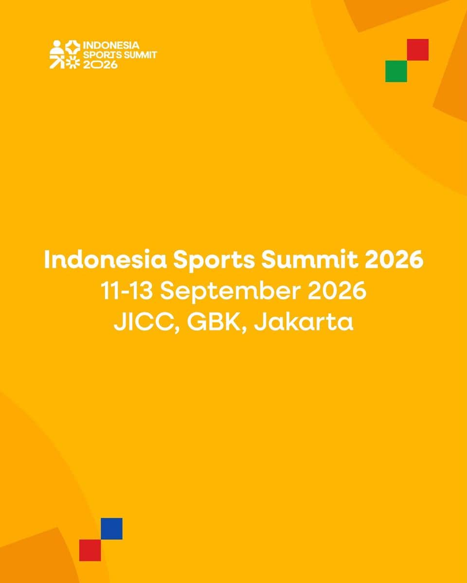 Penyanyi Tulus menghadiri Indonesia Sports Summit 2026 dalam unggahan resmi akun Instagram Kemenpora.