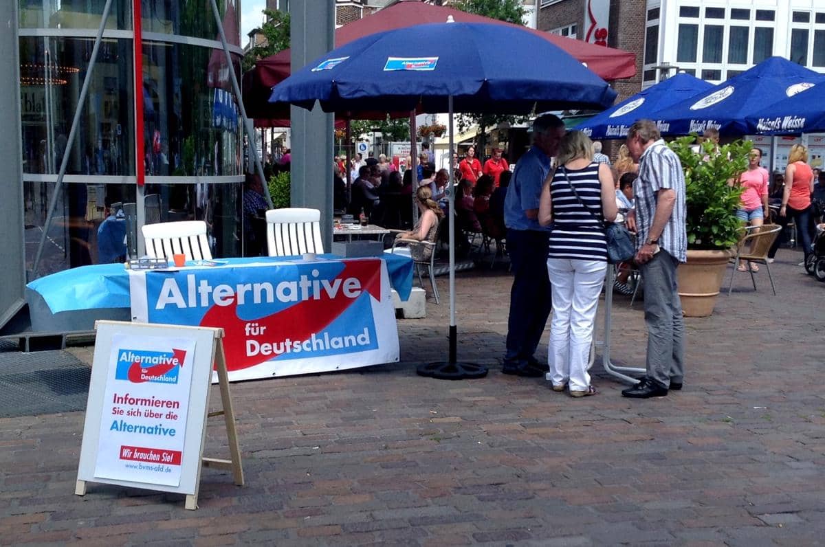 Logo Partai AfD Jerman.