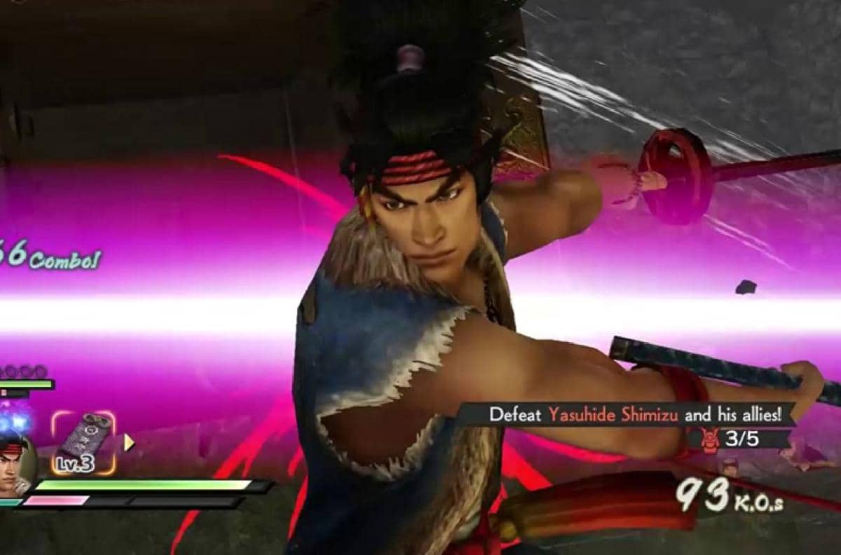 Musashi Miyamoto di Samurai Warriors 4