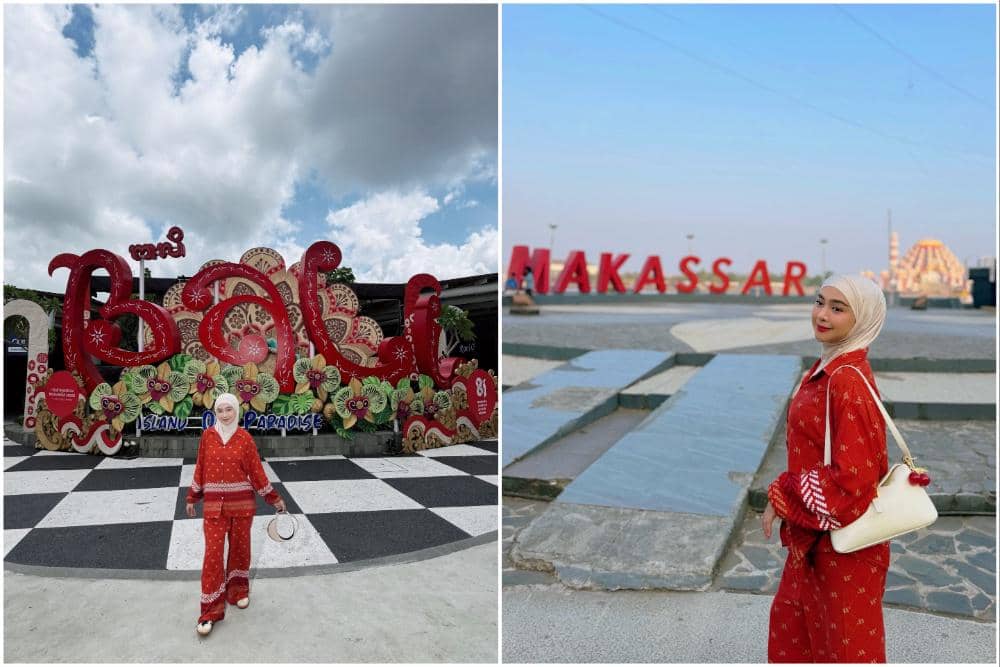 Ria Ricis Menikmati Liburan di Bali hingga Makassar, Happy!