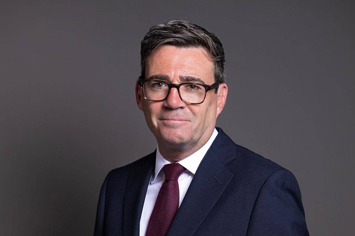 Perdana Menteri Inggris Andy Burnham