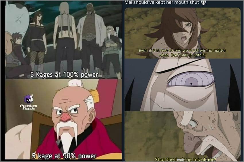8 Meme Tsuchikage, Ōnoki dan Kurotsuchi Dibawa-bawa