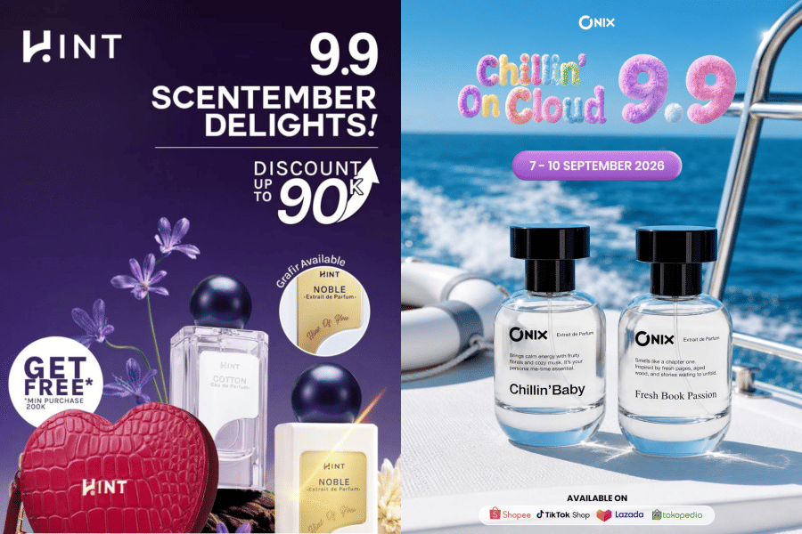 Ini Deretan Diskon 9.9 Parfum, Jangan Nyesel Kalau Gak Checkout!
