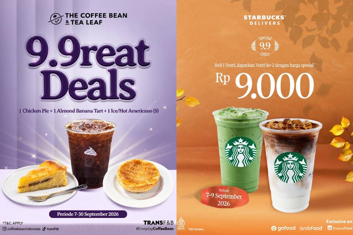 5 Promo Kopi Tanggal Kembar 9.9 2026, Beli Bundling Lebih Cuan!