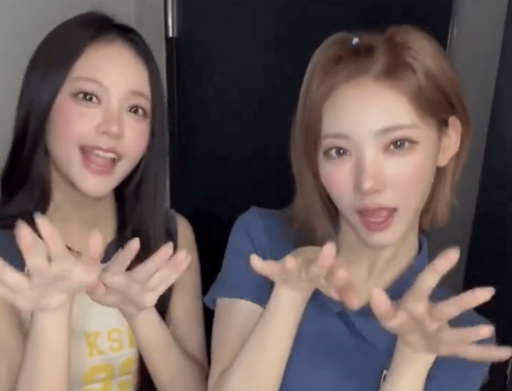 tren Anak Kampung yang diikuti Hearts2Hearts