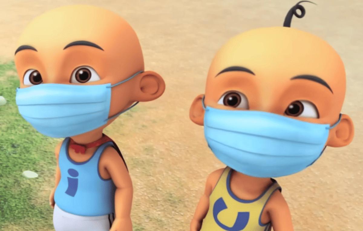 3 Episode Upin Ipin tentang Debu dan Asap, Bahaya Jerebu!