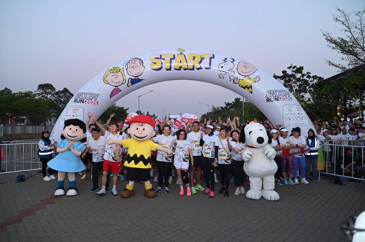 Indonesia Menjadi Tuan Rumah Snoopy Run Pertama!