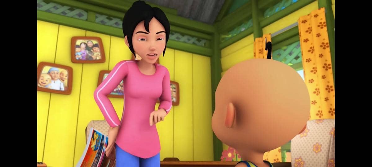 cuplikan serial Upin & Ipin