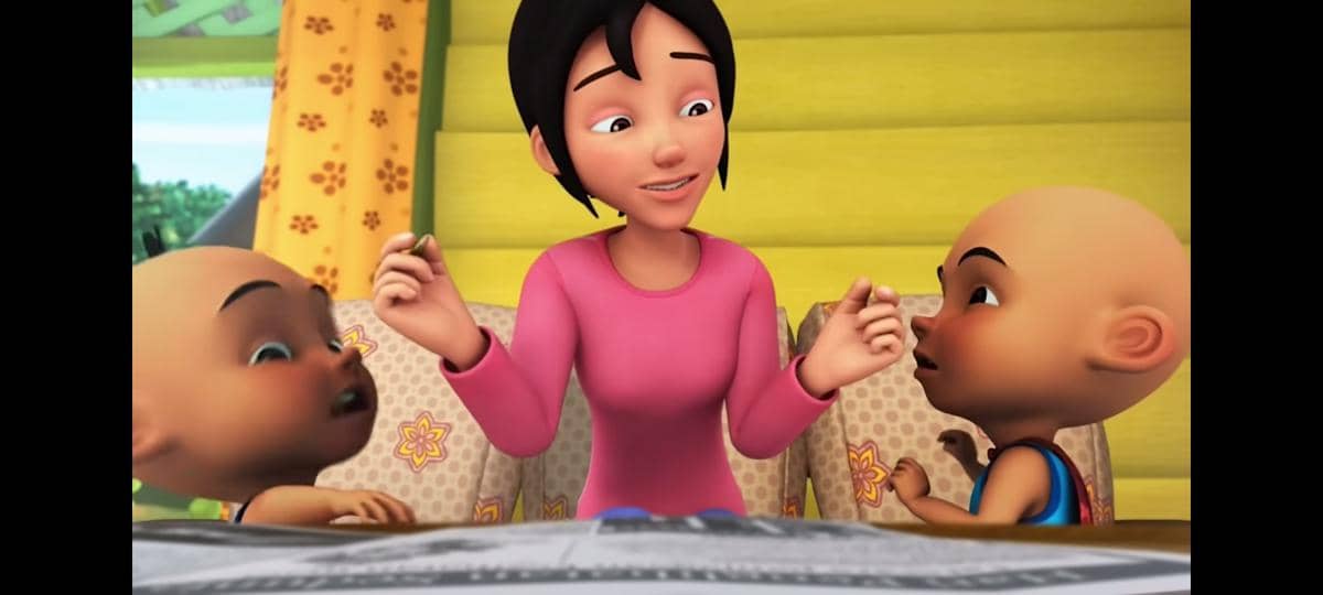 cuplikan serial Upin & Ipin