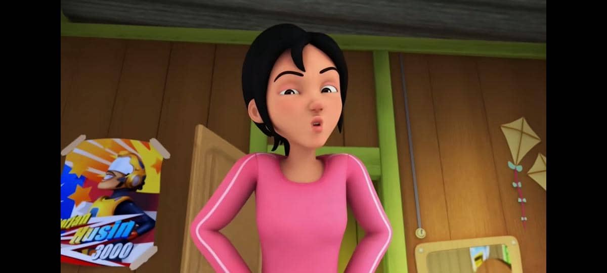 cuplikan serial Upin & Ipin