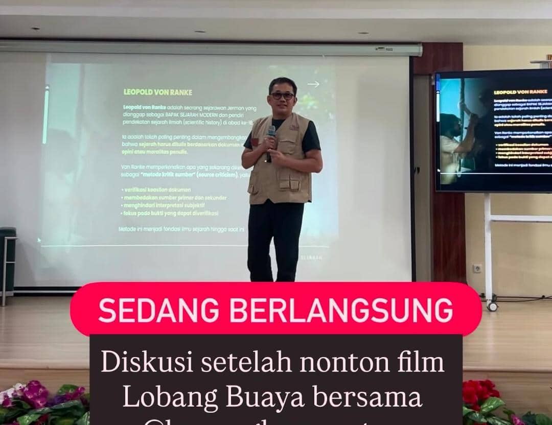 Hanung Bramantyo isi workshop di UPN Veteran Jakarta