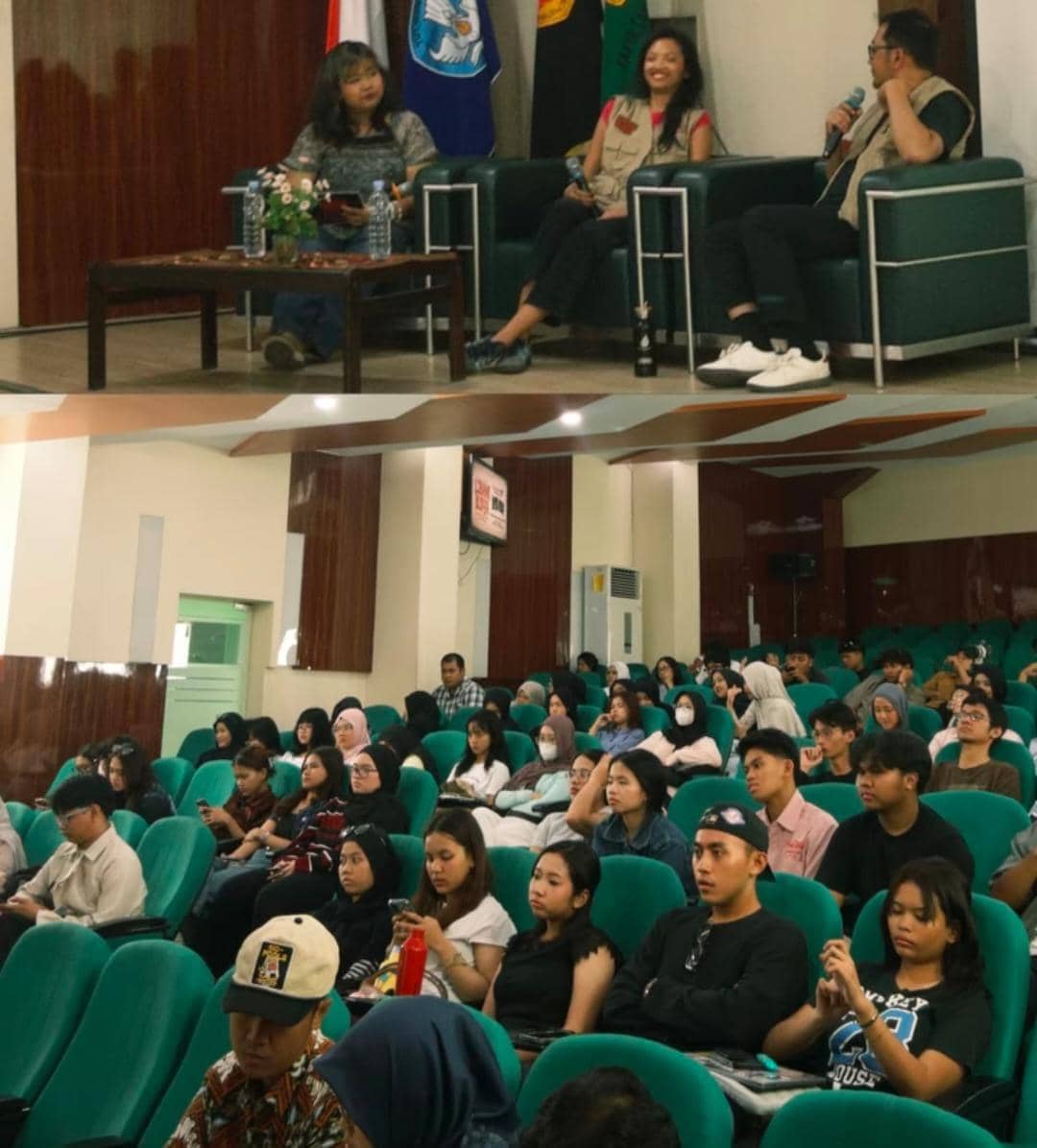 Hanung Bramantyo isi workshop di UPN Veteran Jakarta