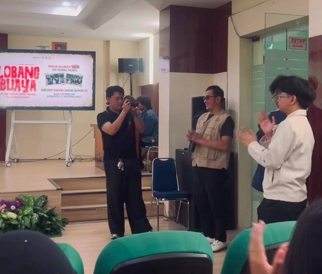 Hanung Bramantyo isi workshop di UPN Veteran Jakarta