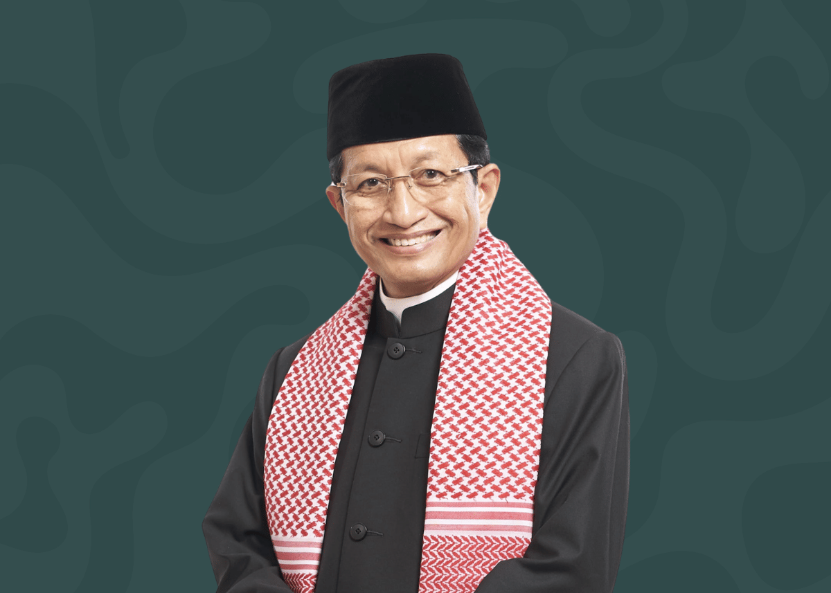 Prof. KH. Nasaruddin Umar, Imam Besar Masjid Istiqlal dan Menteri Agama RI, dalam dokumentasi konferensi imam dunia.