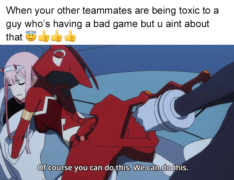 meme anime tentang sifat toksik