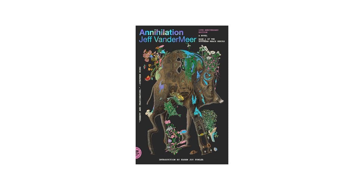 cover buku Annihilation karya Jeff Vandermeer
