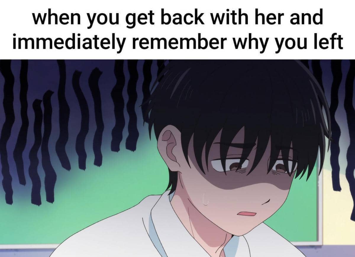meme anime tentang sifat toksik