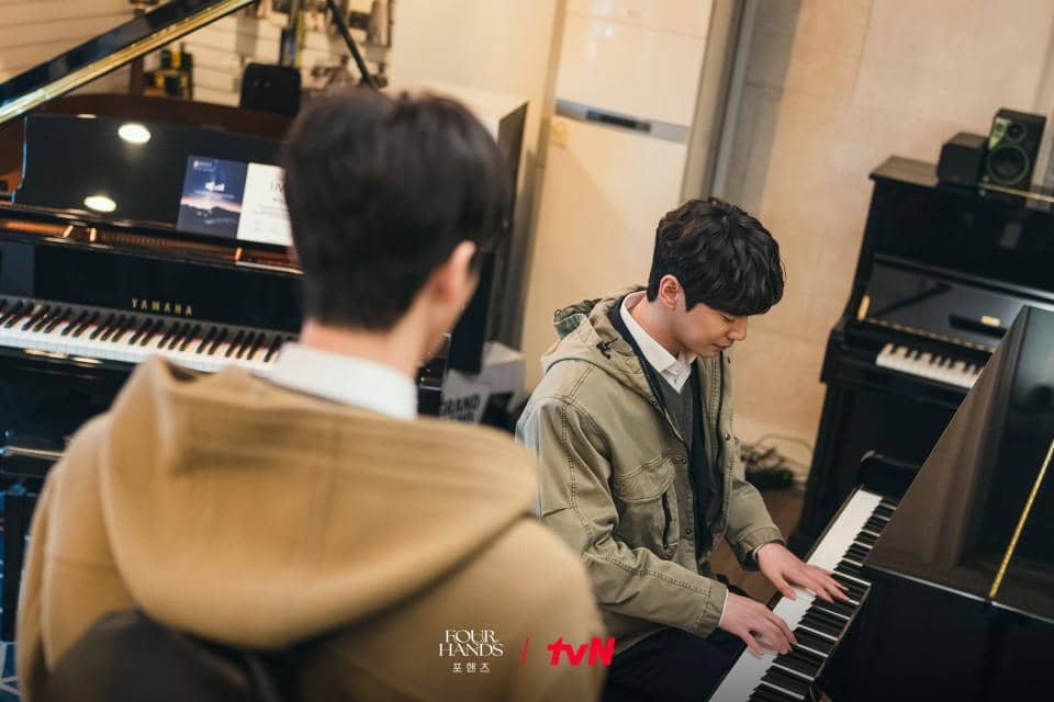 still cuts drama Four Hands, Two Sonatas