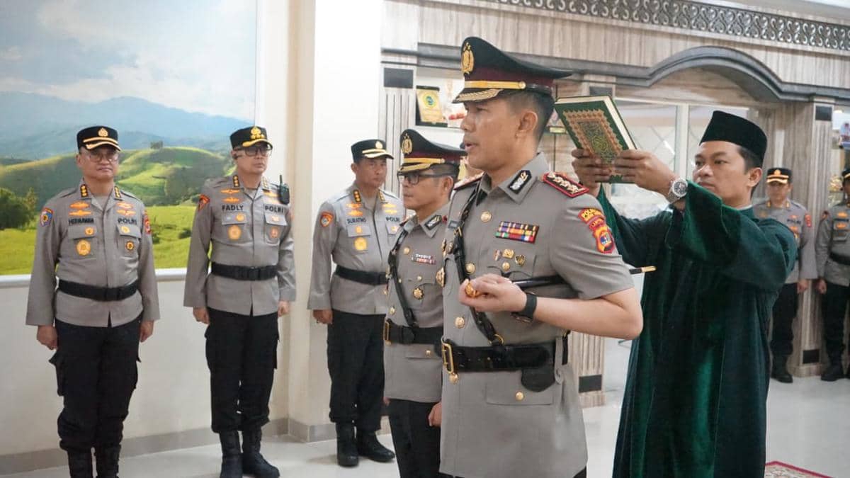 Eko Bagus Riyadi Resmi Jabat Kapolresta Bandar Lampung Teranyar