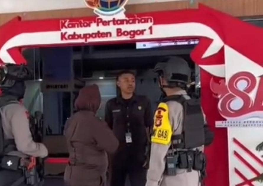 Polda Metro Jaya Geledah kantor BPN Bogor Terkait Mafia Tanah PTSL 2019