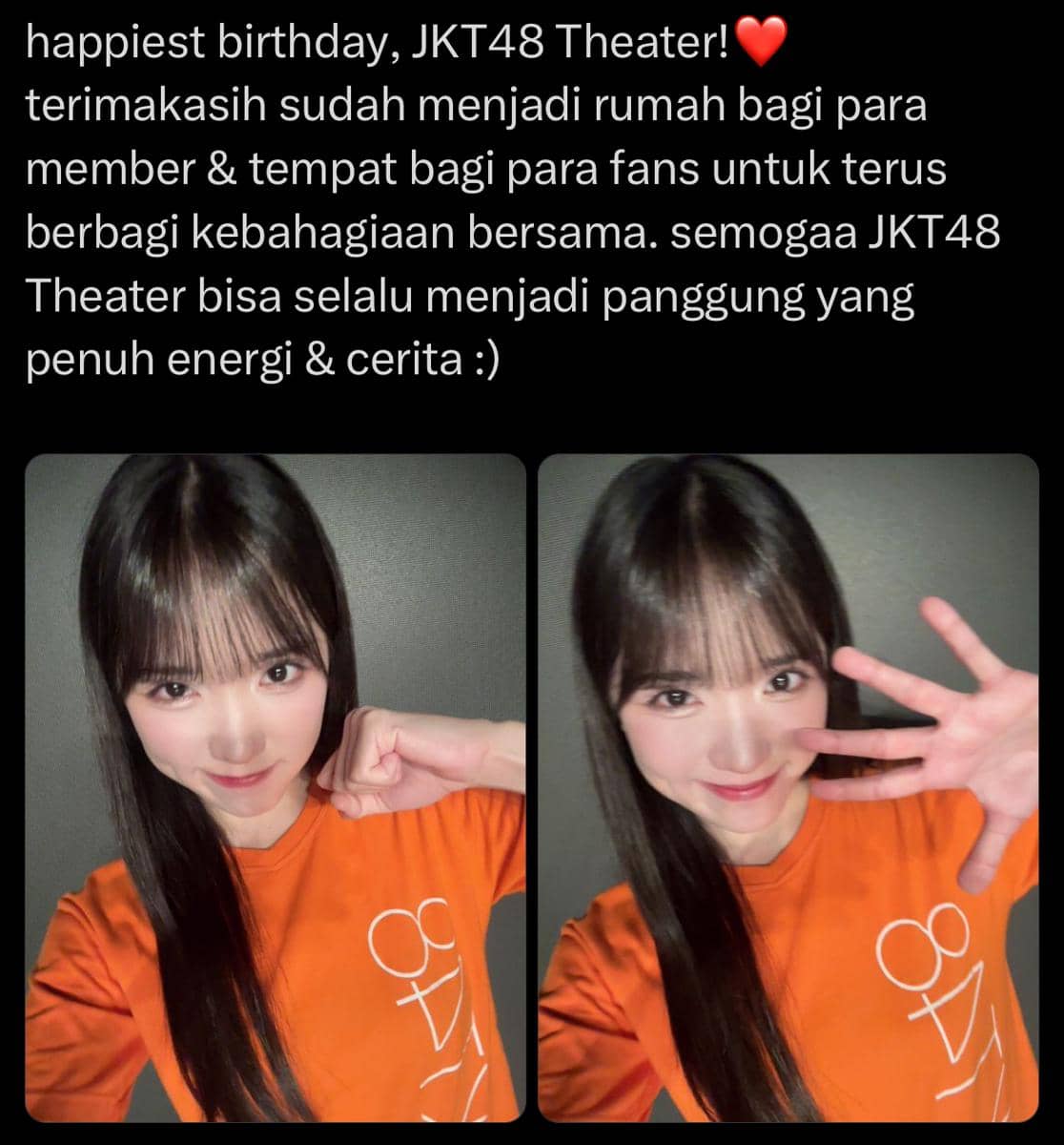 Theater JKT48 anniversary ke-14