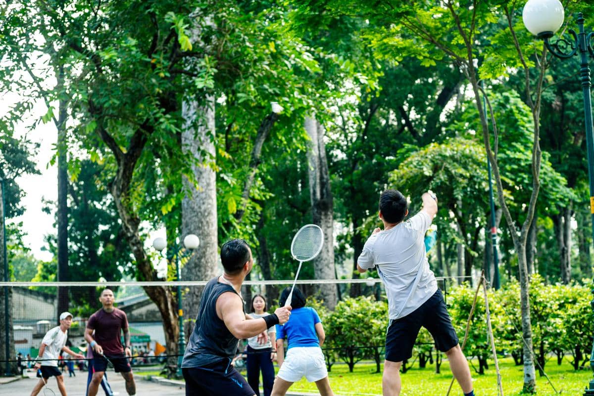 ilustrasi badminton