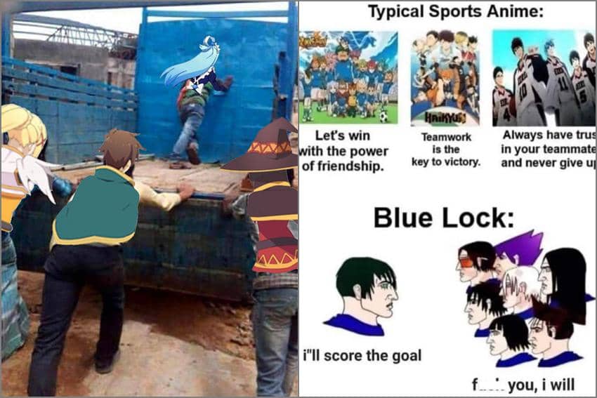 8 Meme Anime tentang Kerja Sama, Berakhir Kerja Sendirian