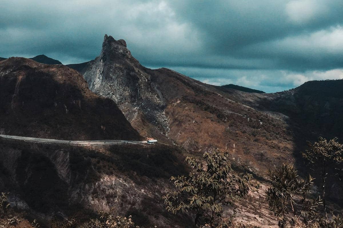 ilustrasi Gunung Kelud