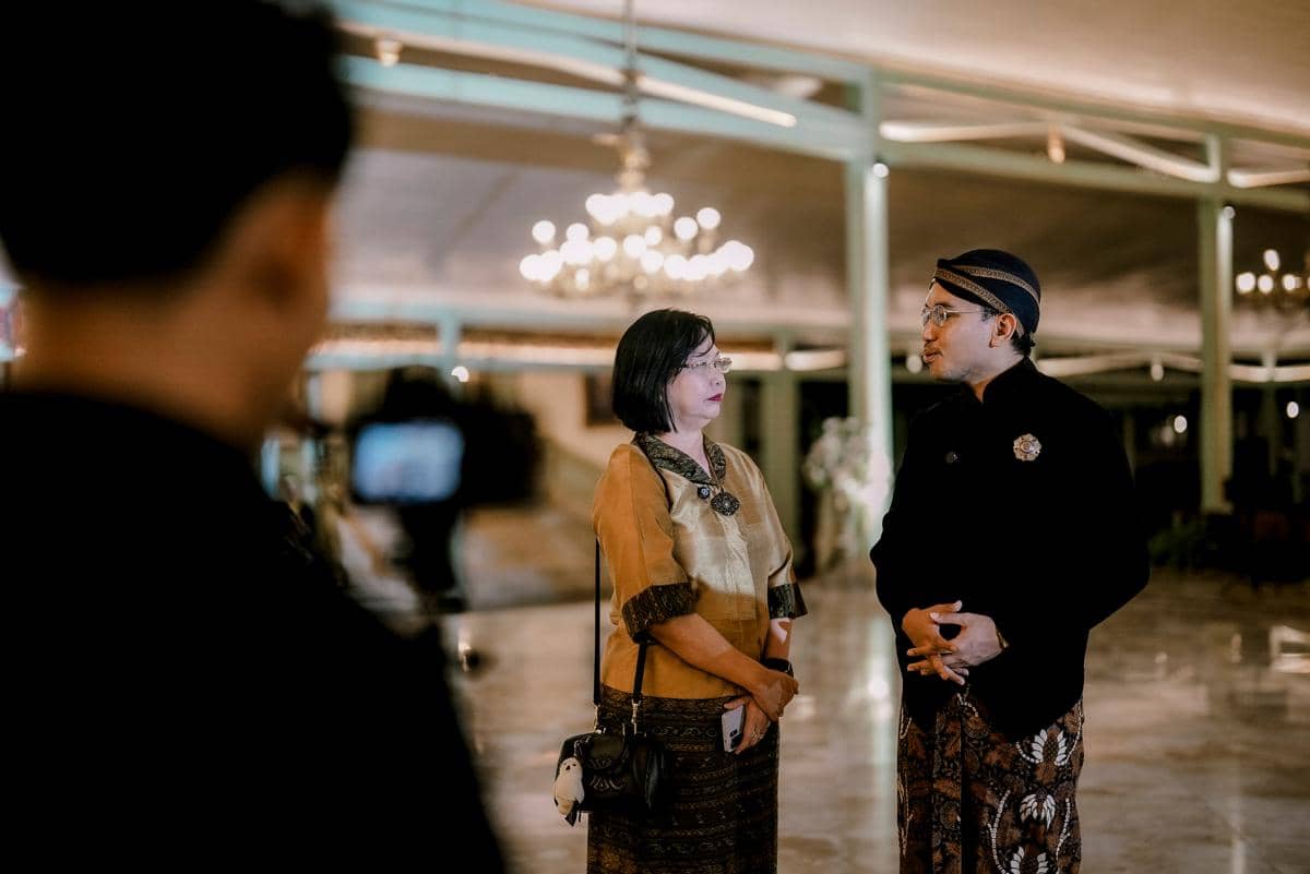 Mangkunegara X berbincang dengan Pemimpin Redaksi IDN Times Uni Lubis, Sabtu (5/9/2026). Bicara tentang AI dan masa depan peran Mangkunegara