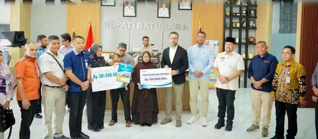 3 Warga Batubara Korban Kebakaran Pabrik Sabun, Bupati Beri Bantuan